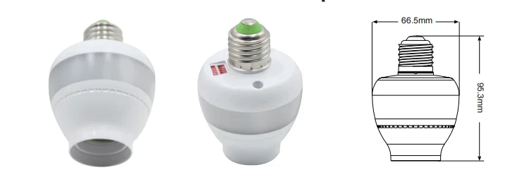 PDLUX PDDT-V01 360 Degree Ceiling Sensor Microwave Radar Sensor Module Human Body Induction Switch E27