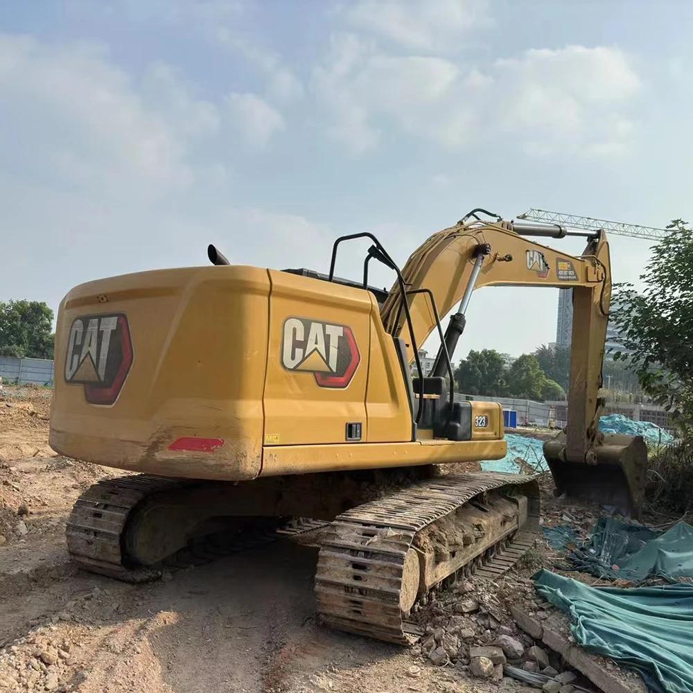Cheap Price 23 Ton Original Used Construction Machinery  Caterpillar Excavator 323GC  For Sales