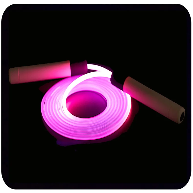 Light up Jump Ropes LED Skipping Random Color Kids Children Single Luminous Jump Skipping Ropes