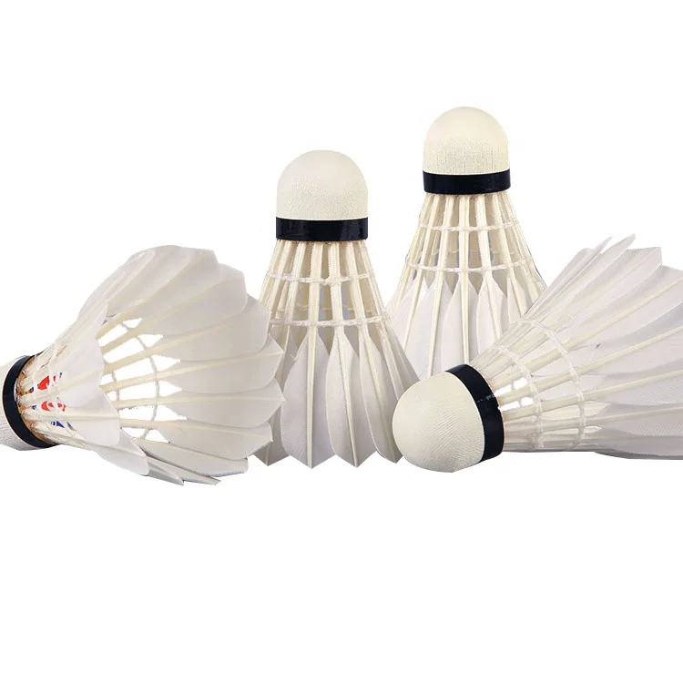 High Quality Factory Direct Selling Training Duck Feather Badminton Custom Logo Badminton Balls