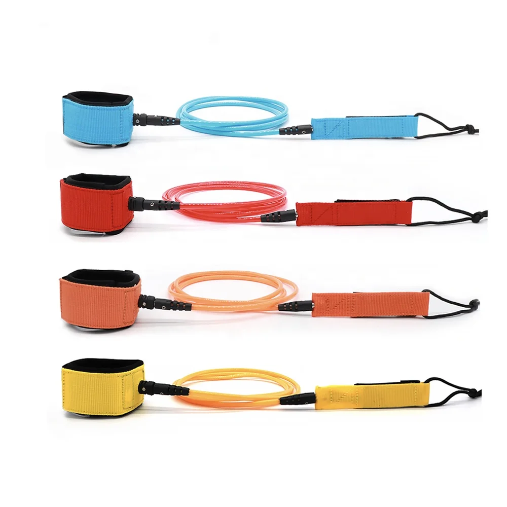 UNDERICE 2024 New Series Factory Wholesale Molded Custom Surfing Leash Cord Imported Germany Material Lightest Surfboard Leashes