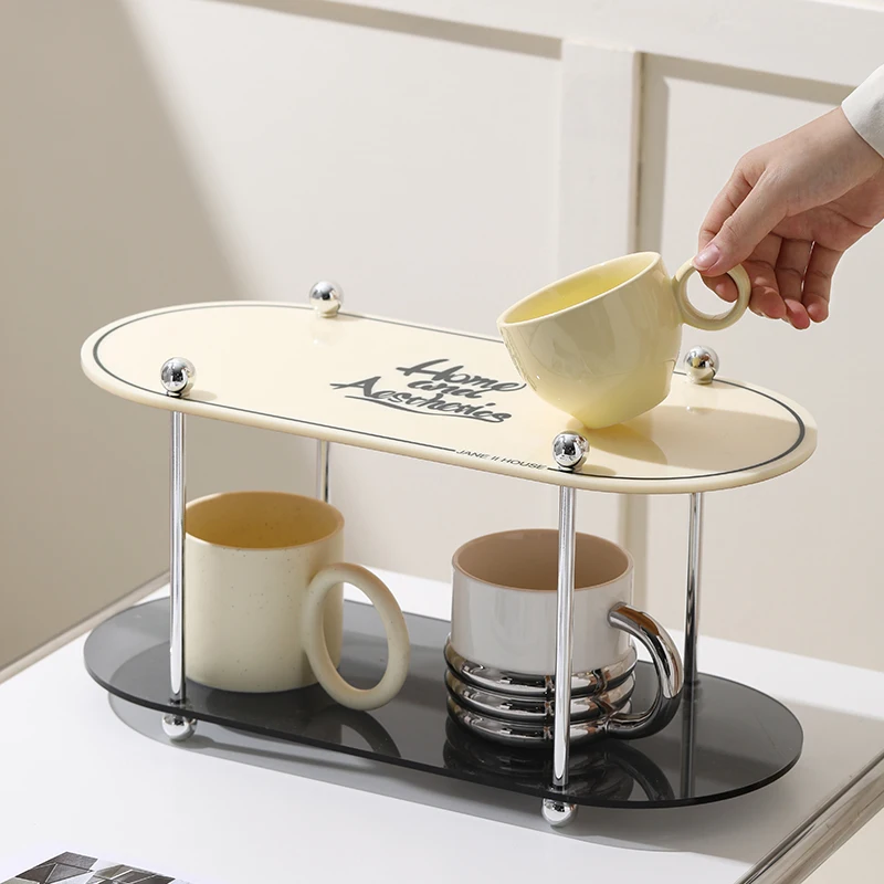 OSBORN Acrylic multifunctional kitchen tableware desktop accessories finishing storage rack cup rack ins