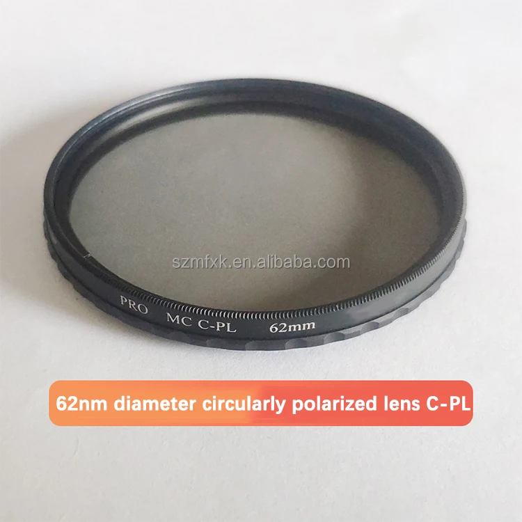 CPL filter camera size and shape can be customized as needed cpl filter projector or circular polarized filter