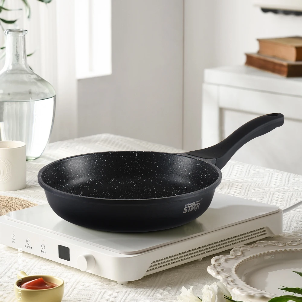 WINNING STAR ST-5200 Cookware Sets Household Kitchenware 20 24 28 cm Die Cast Aluminum Non Stick Round Stir Frying Pan