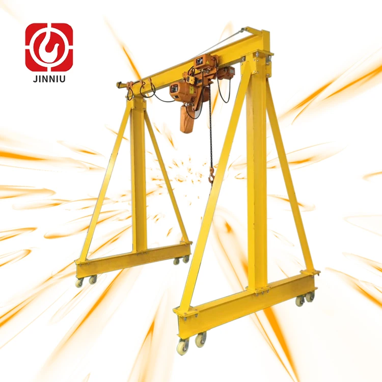 Mini Type 1000kg 3000kg 5000kg Manual Gantry Crane China Suppliers