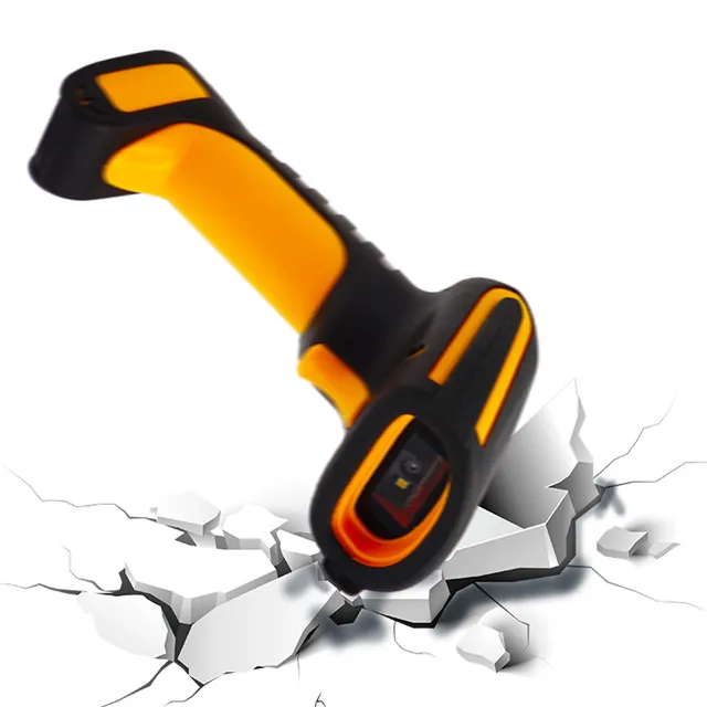 IP68 Industrial Rugged Portable Barcode Reader Wireless Bluetooth 2D QR Code Handheld Barcode Scanner