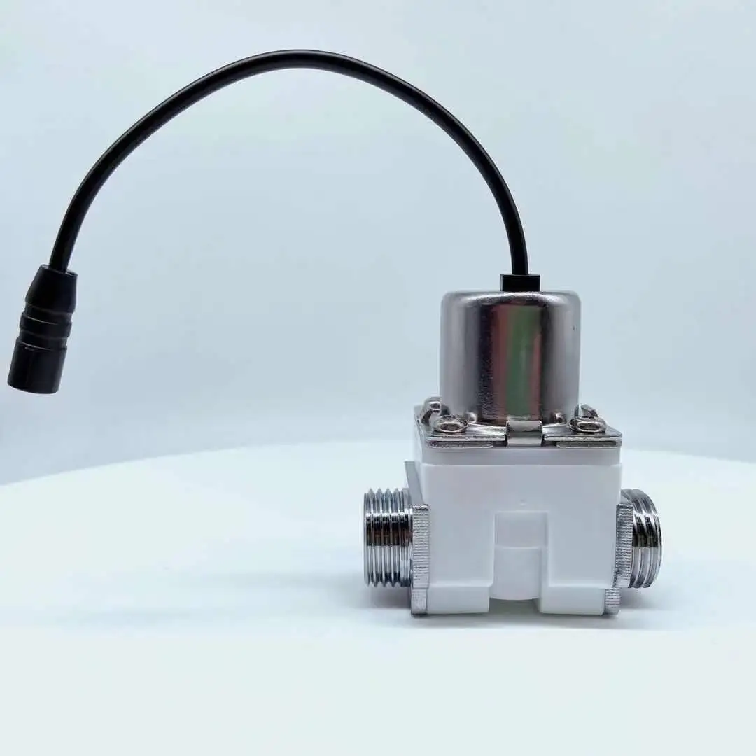  12V DC touch free auto faucet infrared sensor G1/2 inch electric latching bistabe pulse water solenoid