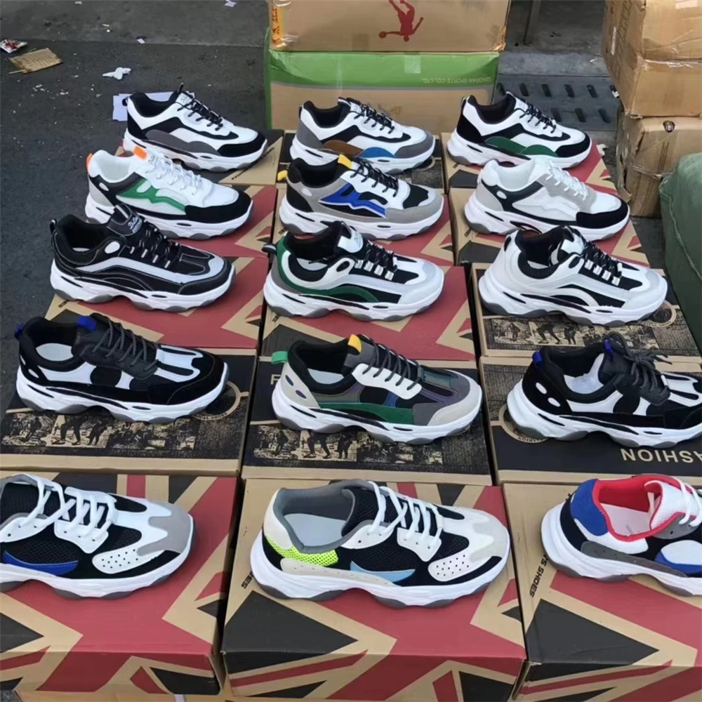 FT men running shoes stocks clearance for south Africa wholesale Surplus liquidation stock lot sport  shoes