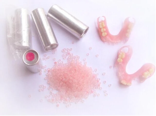TJIRIS flexible denture materials Dental Valplast Material Plastic Acrylic Resin Material for Making Flexible Dentures