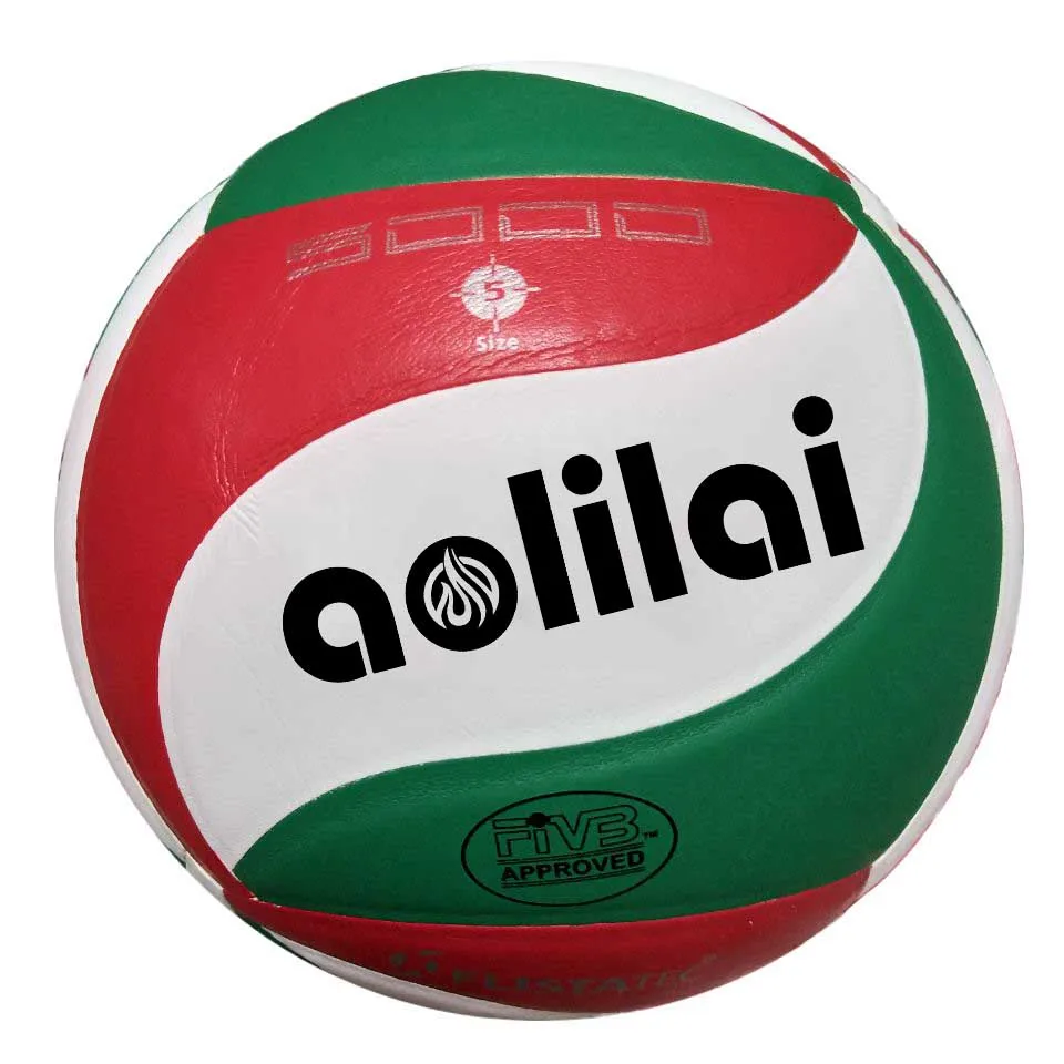 Wholesale 5000 Voleibol hot sale high quality PU leather laminated AOLILAI 4500 volleyball ball