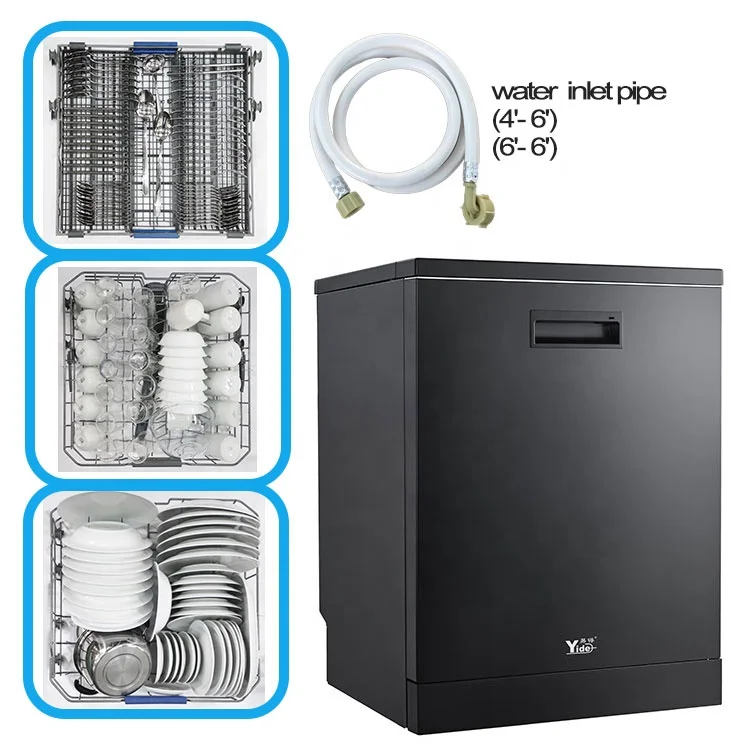 Home kitchen 810mm built-in dishwasher high temperature cleaning automatic drying dishwasher