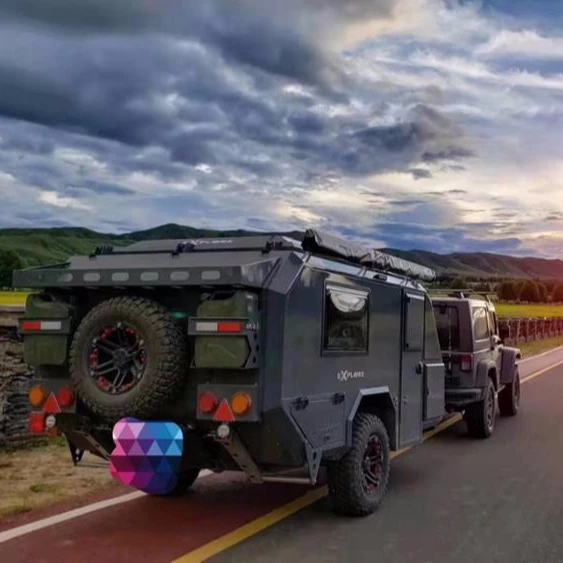 
High quality off road camping trailer with outside kitchen 