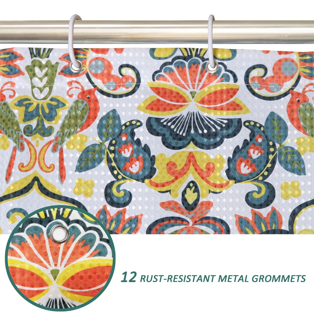 Mejoroom Hot Sale High Quality Bathroom Waterproof Curtain Bath Curtain Hotel Shower Curtains Shower Liner