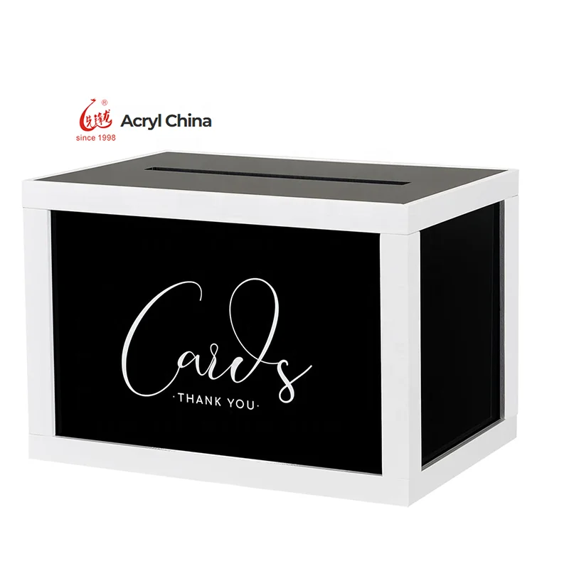 Clear Acrylic safety display rectangular lock box, jewelry display tray, with lock key and black padding