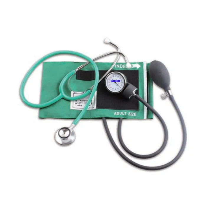 Анероидный Сфигмоманометр SZMIQU для взрослых класса люкс с манжетами стетоскопа и футляром переноски
