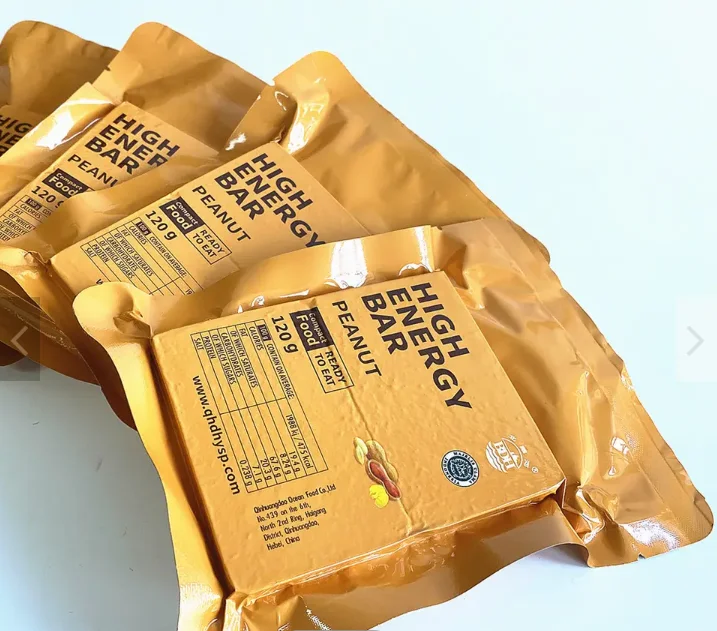 Peanut flavor cereal bar best snack for outdoor sport high energy biscuits