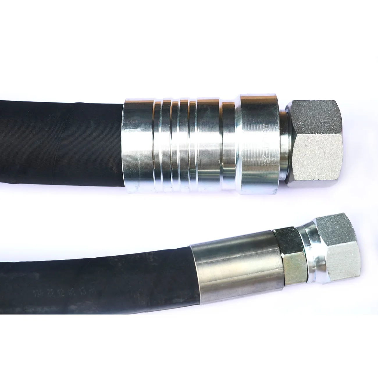 high pressure 4SH 1 SN 2 R 15 Flexible Braided Hydraulic Rubber Hose High Pressure Pipe