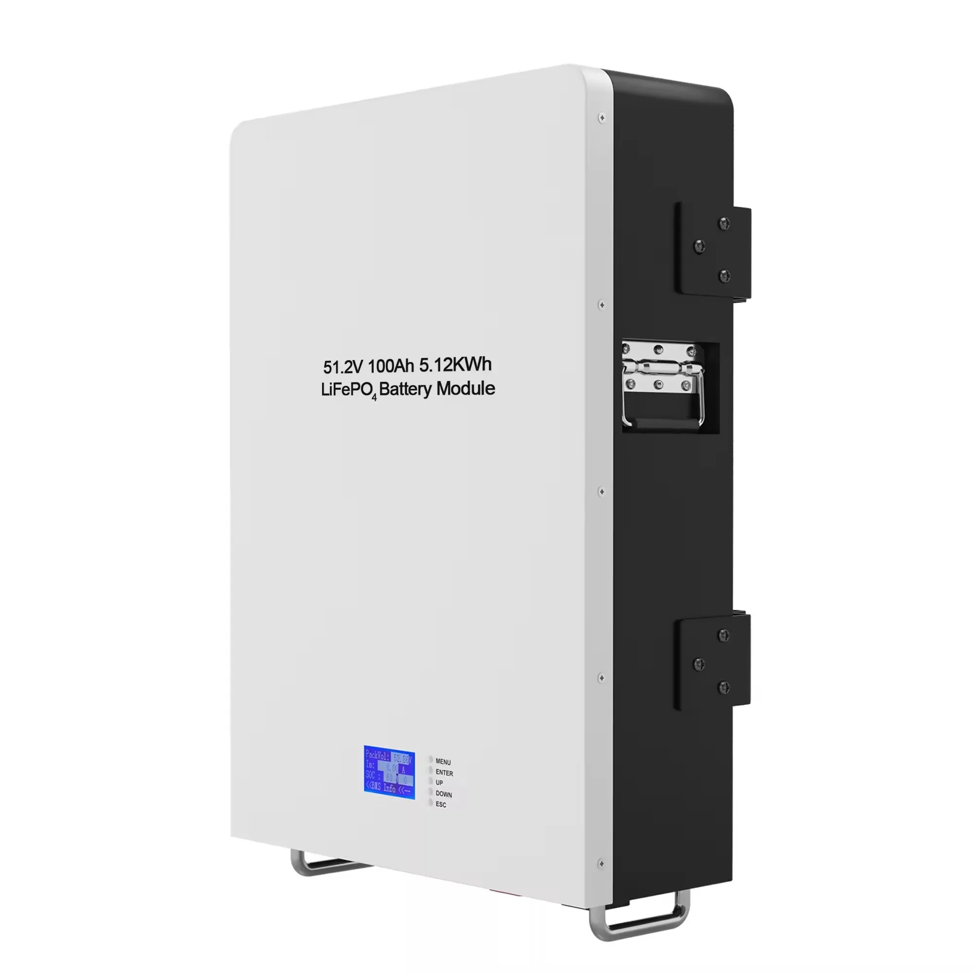 51.2v Low Self-discharge Rate 6000 Charge Depth Cycles Environmentally Friendly Materials Lithium Ion Batteries 100AH