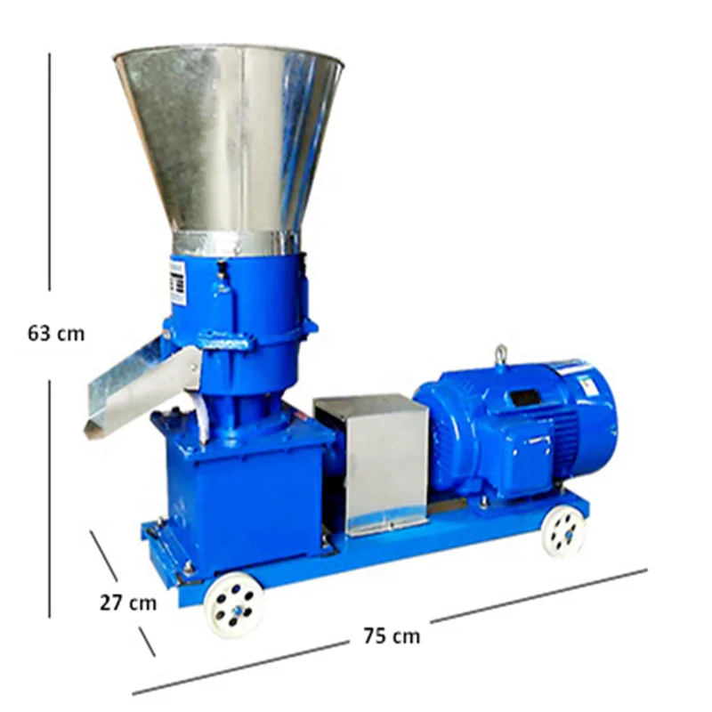 HR High Sell Dog And Cat Feed Extruder Aquatic Fish Feed Extruder Pellet Machine Household Multi-Functional Feed Pellet Extruder