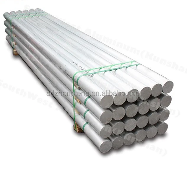 Aluminium Alloy Steel Bar 5083 5754 7A04 7075 Low Price Aluminium Billet Round Rod