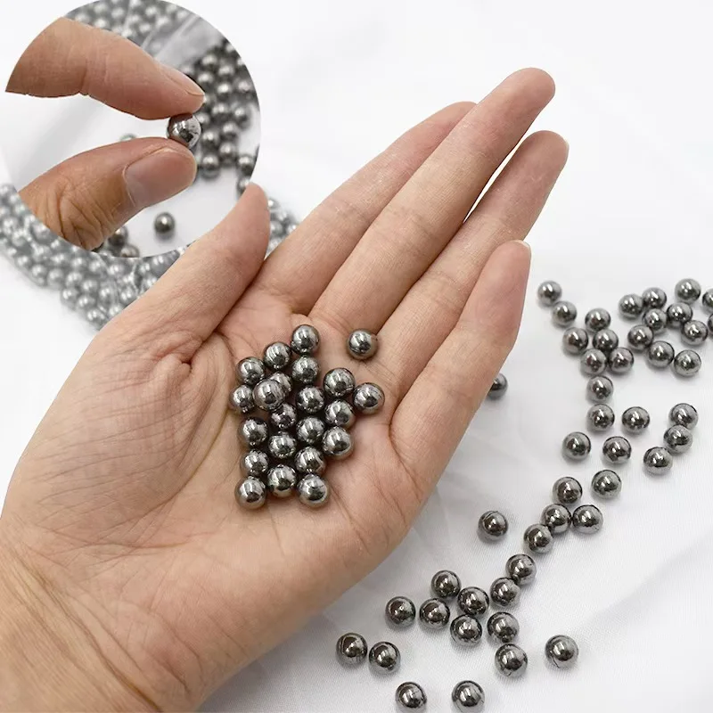 Stainless Steel Solid Pinball Ball for Powerful Slingshot Multiple Sizes Shooting Bow with Rubber and Metal Materials