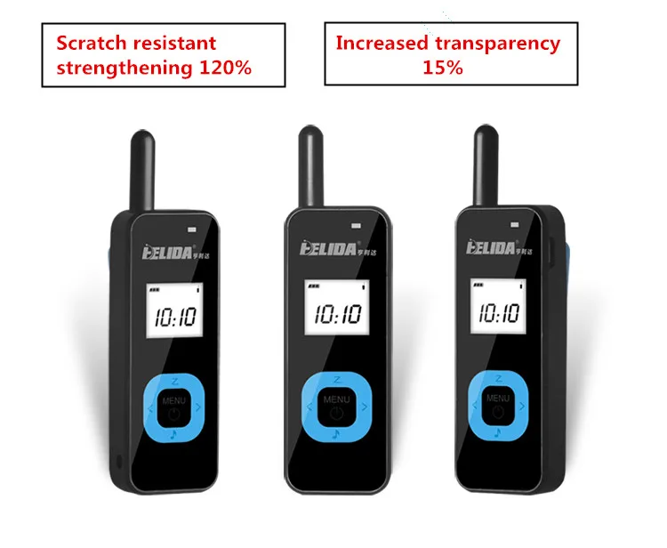 Super Mini Walkie Talkie Two Way Radio HELIDA T-M1 22 Channels FRS GMRS UHF 400-480MHz for Restaurant/Salon/School