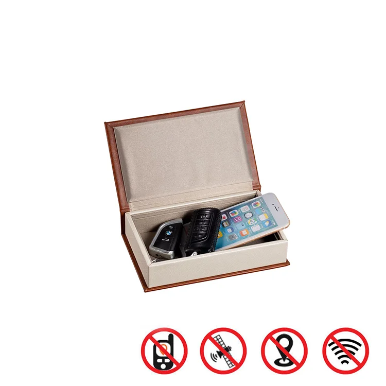 Faraday Box for Car Keys Phones: RFID Box for Car Keys Credit Cards, Key Fob Signal Blocker Anti Theft and Anti Tracking Box
