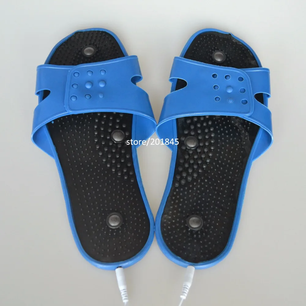 Blue Foot Electrotherapy Slipper Massager feet Acupuncture Stimulate Muscle