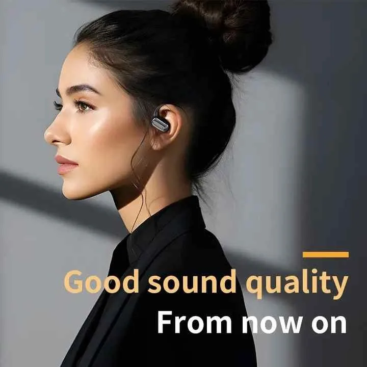 Небольшие MP3 Беспроводные наушники с костной проводимостью беспроводная гарнитура светодиодный цифровой дисплей TF карта спортивные A16