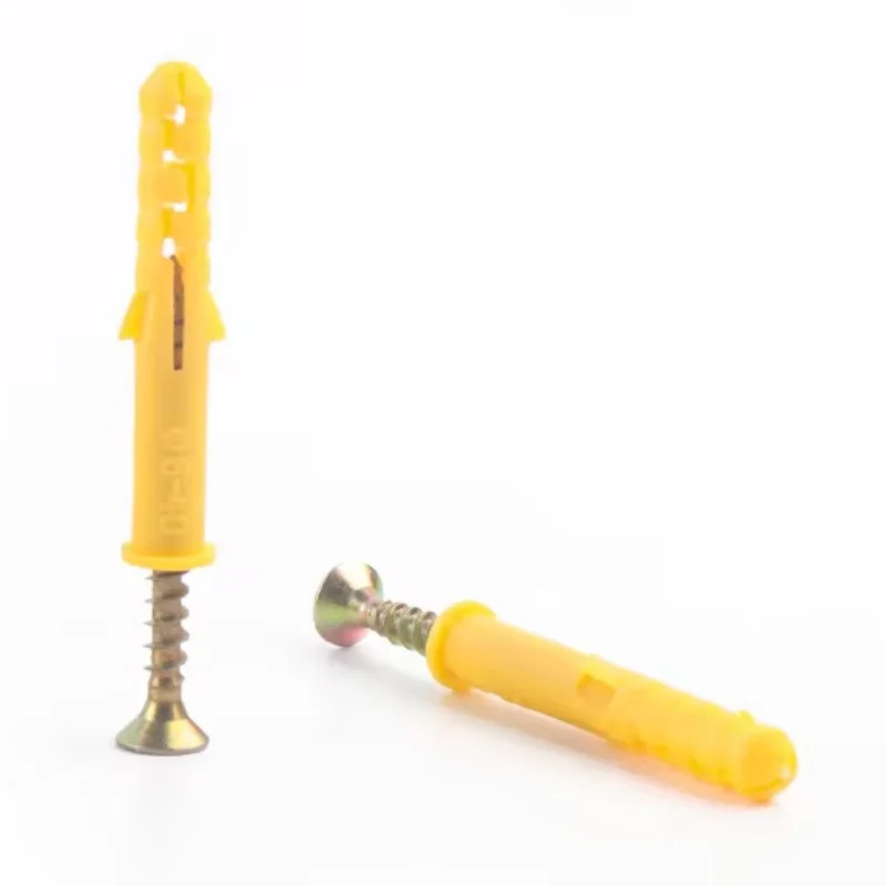 Wall Plug/Plastic Anchor Bolt/Nylon Hammer Fixing Anchor with Screw Chipboard Screw Plug Anchor Plastic Nylon Expansion Screw