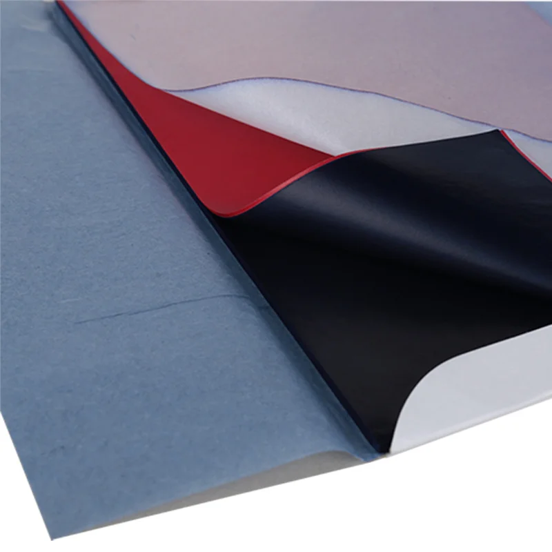 Deli 9376 Thin Paper Double-sided Blue 12k Carbon Low Office and School Supplies 12K Greater Than