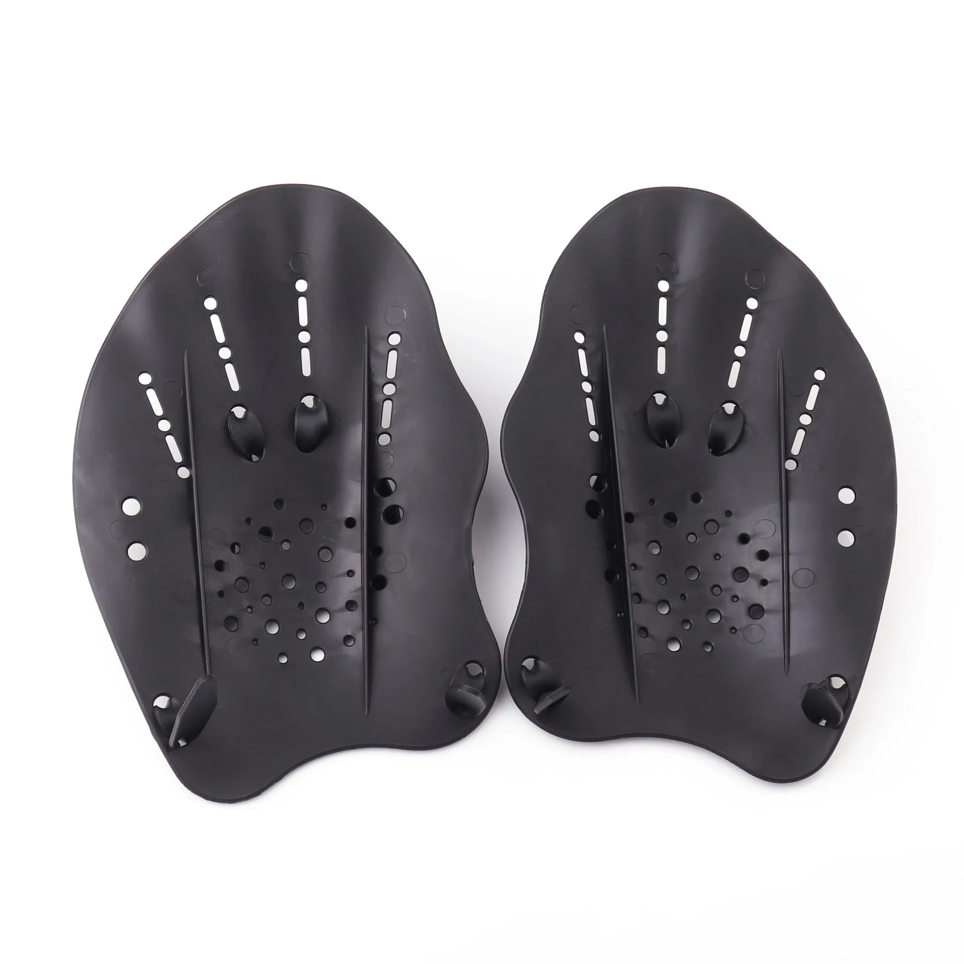 Swimming Portable Palm Hand Fins Swimming Paddle Silicone Flipper Fins Paddle