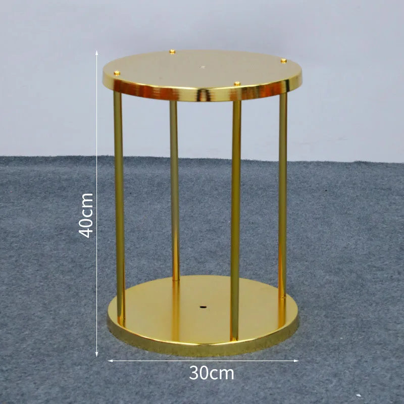 Wholesale new models sell like hotCylindrical cake table Wedding birthday party welcome shop product display table dessert table