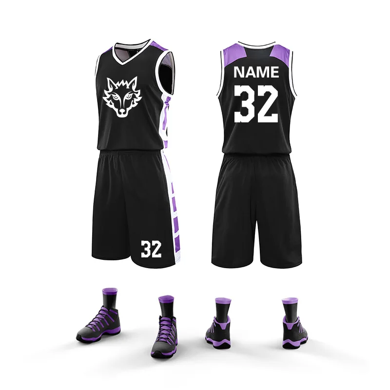 Полностью сублимирует двустороннюю баскетбольную форму, баскетбольная летняя спортивная одежда, одежда для баскетбола на заказ