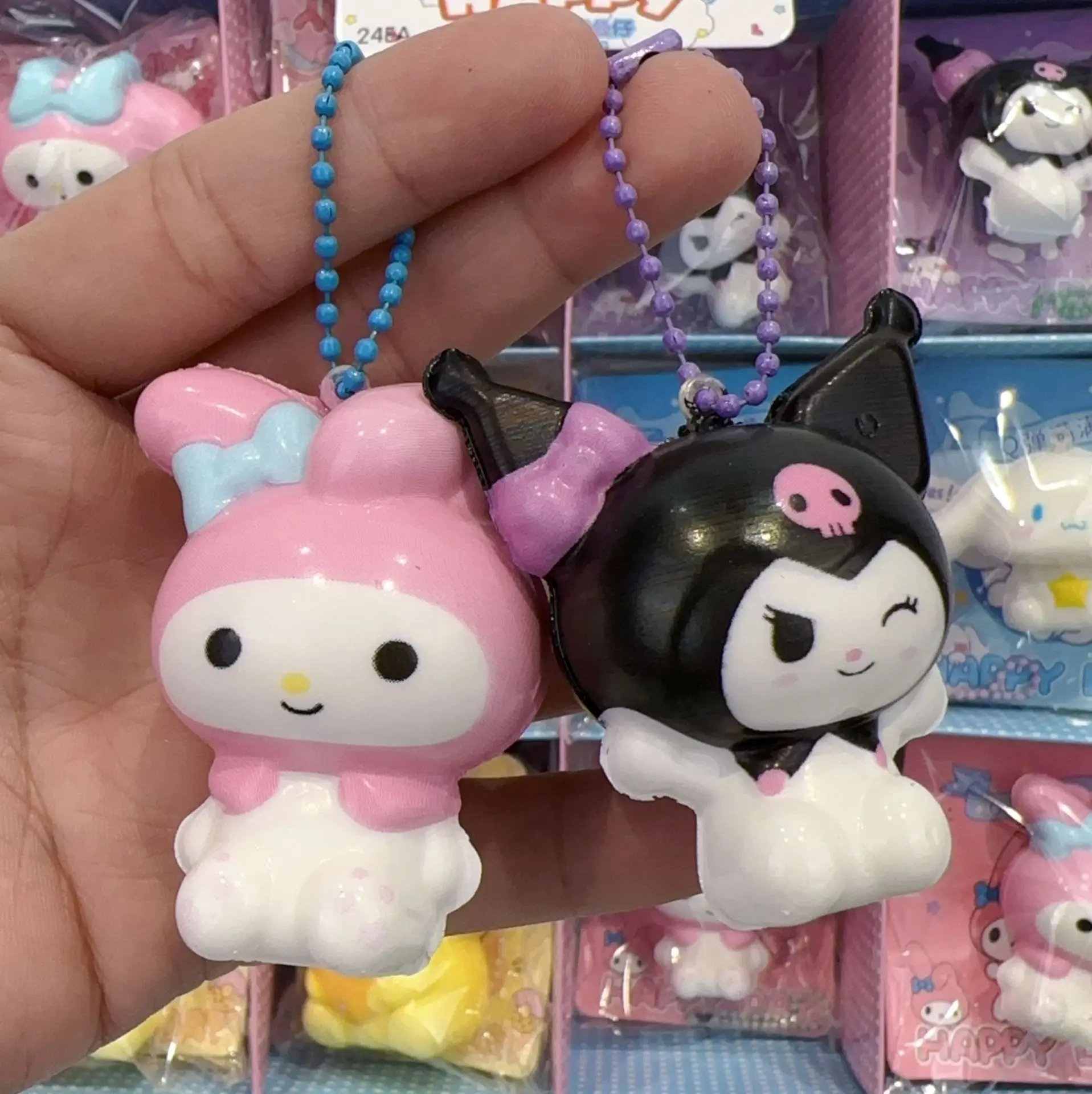 (Wholesale)Hot selling Soft PU Kuromi Melody slow rebound office decompression toy for gift