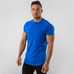 Мужская футболка для фитнеса с коротким рукавом и логотипом на заказ, Мужская футболка, сделано в Китае