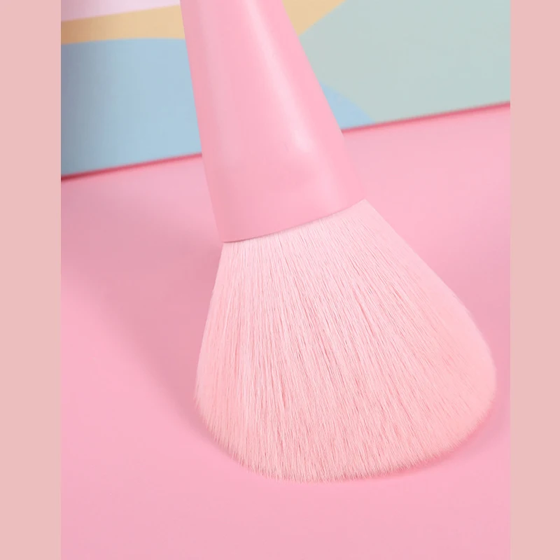 New Style Hot Sell 18pcs Macarons Makeup Brushes Vegan Custom Logo Candy Color Brush Set for Makeup