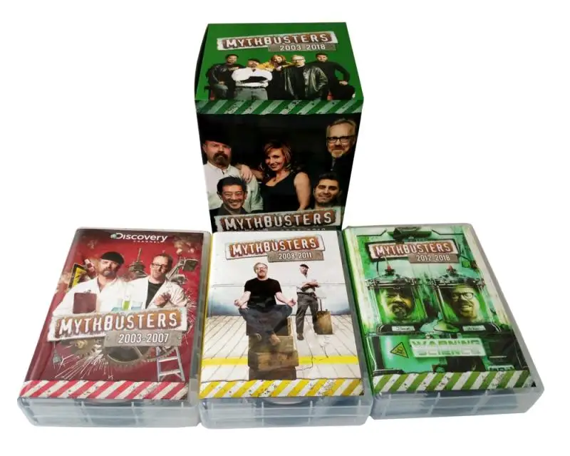 MythBusters the complete series box set 74discs region 1 dvd movies tv series tv drama tv show free shipping by express