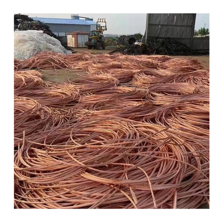 2022 New goods  Wholesale Price Sale Red 99.99% Scrap Copper Wire