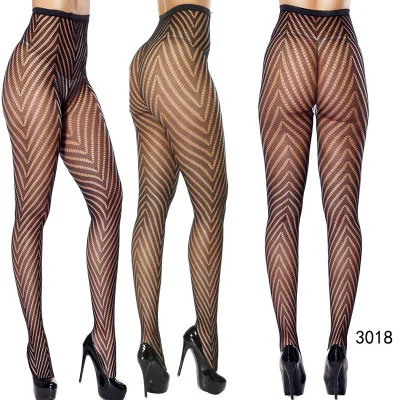 Sxx31 Tattoo Lace Hollow Totem Small Pantyhose Female Tornado Mesh Socks