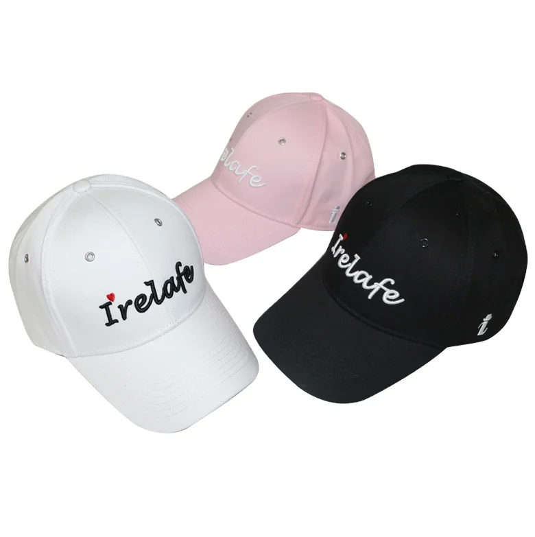 Custom cool style baseball cap wholesale oak leaf sprig visor olive branch navy blue baseball cap