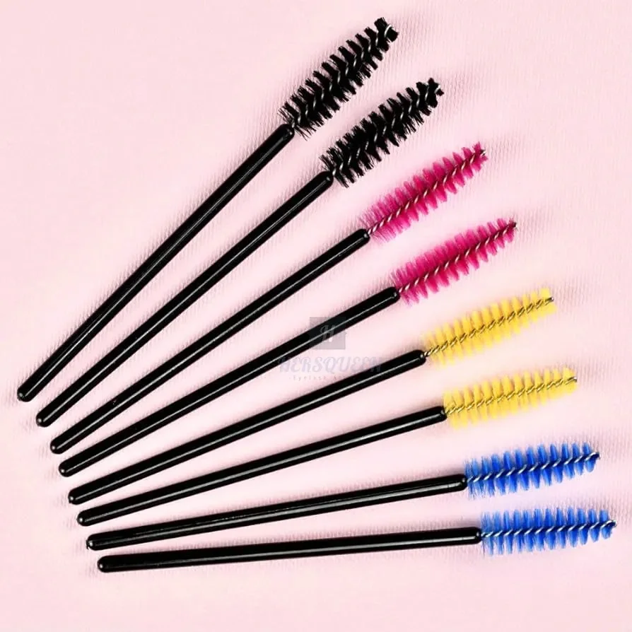 HERSQUEEN Premium Mascara Brushes Eyelash Extensions Makeup Tools Quality Soft Comfortable Best Prices Eyelash Eyebrow Brush