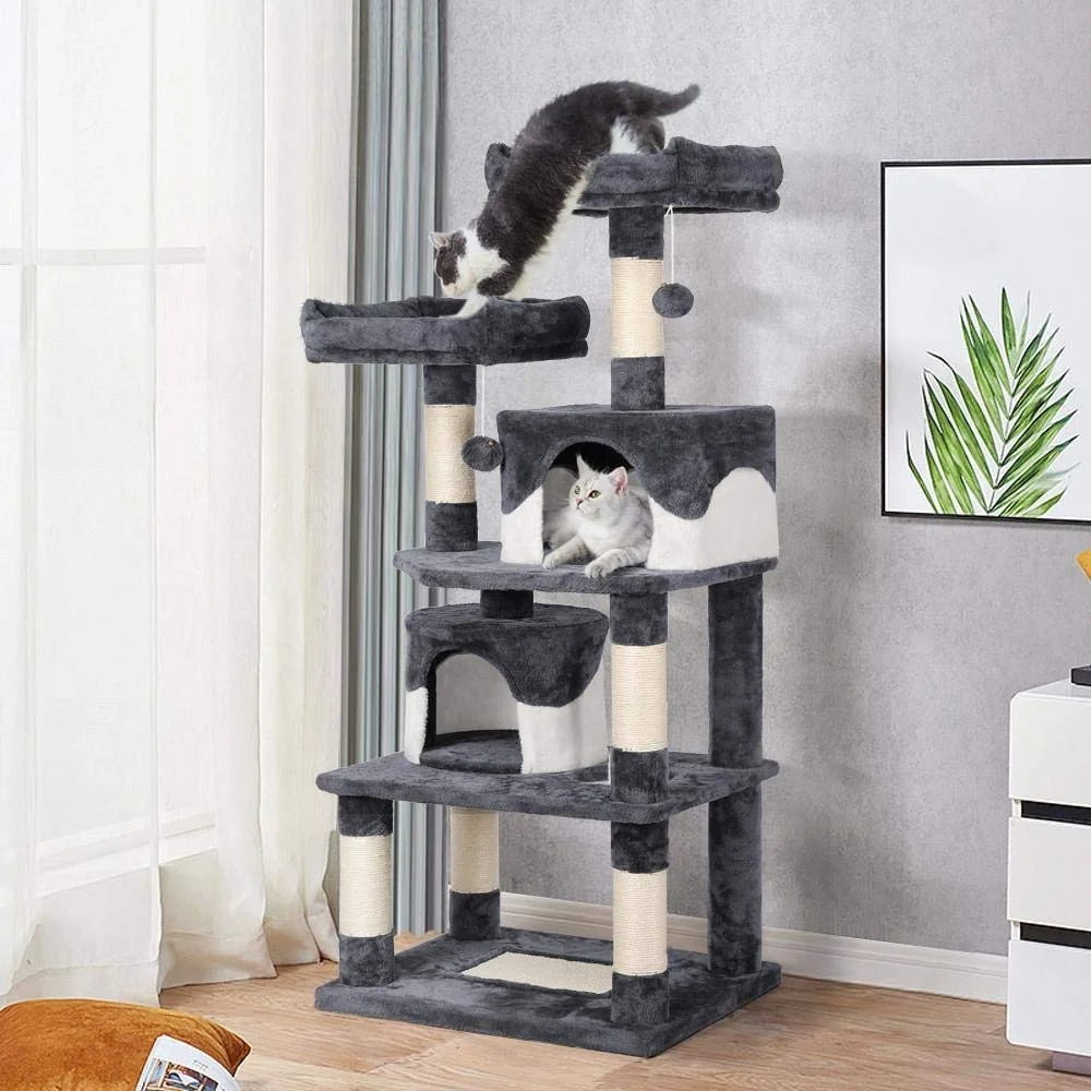 China Customized Grey Big Size Cat Scratcher for Cute Cats