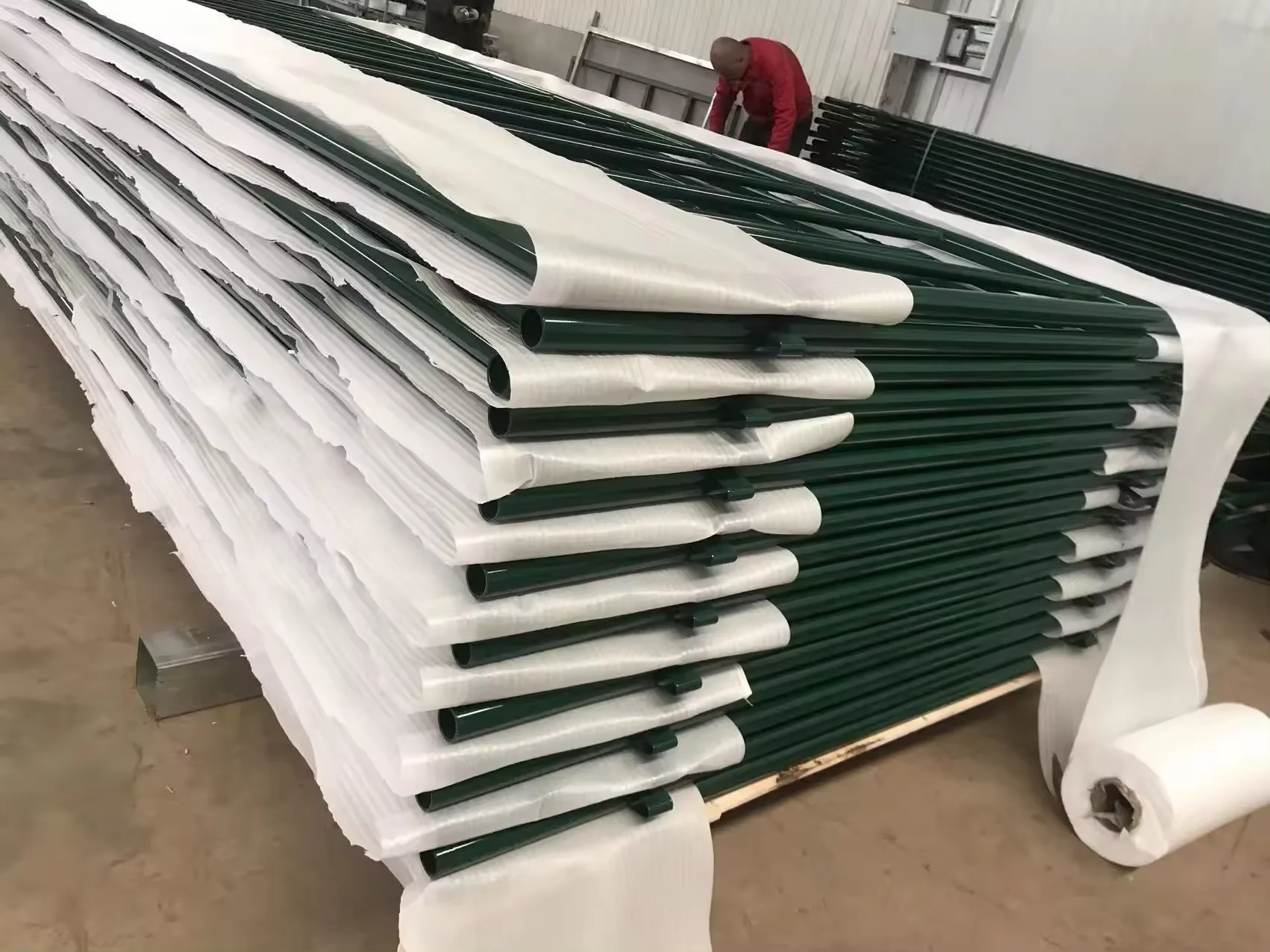 Factory Rail Horse Fence sheep panel High Quality  Galvanized Livestock panel Metal Steel Powder Coated horse Fence Panels