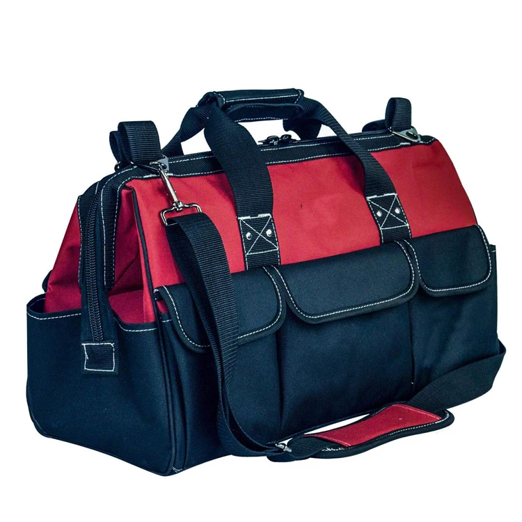 17-inch Tool Organizer Bags Wide Mouth Waterproof Heavy Duty Tool Bag