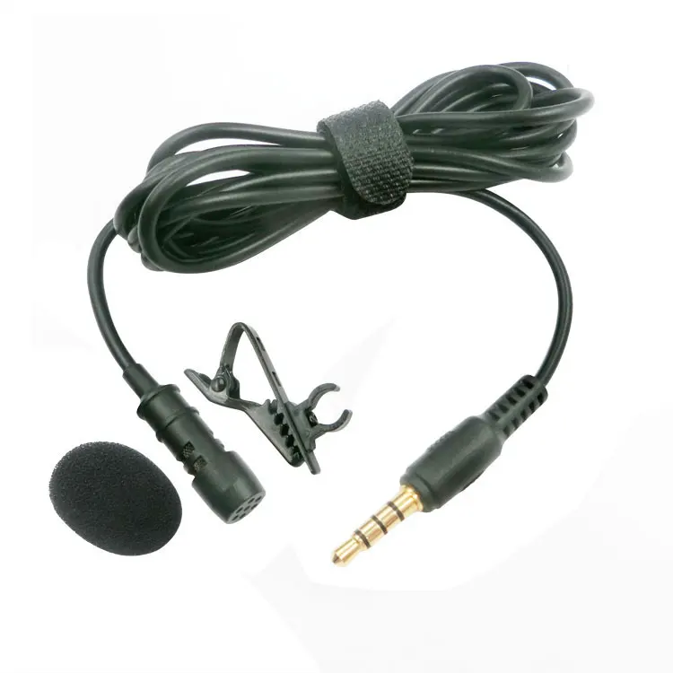 High Sensitive Lavalier Lapel Collar  Microphone For Conference