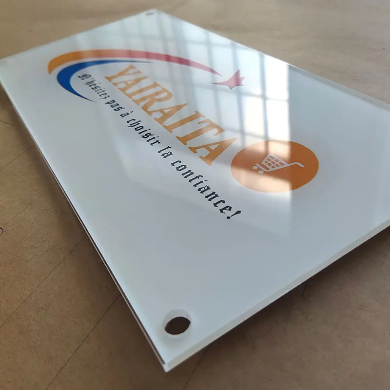 Plexiglass Plaque Custom Company 3D Logo Plastic Sign Board Uv Printing Acrylic Signage