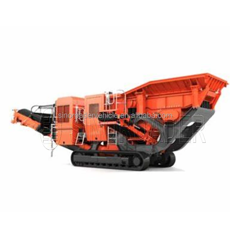 Stone Crusher Diesel Mini Tracked Mobile Jaw Crusher for Mining Primary Crushing