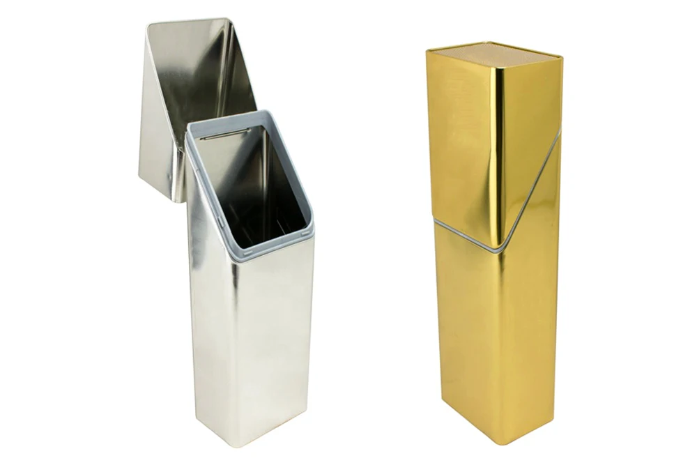 Round shape Wine Gift Box Metal Packaging Wine Bottle Box For Tin Packaging