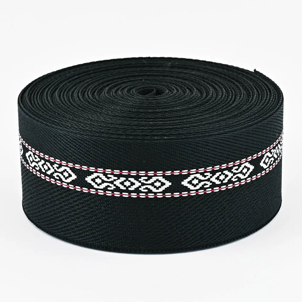 50mm Polyester Woven Trousers Gripper Waistband Tape
